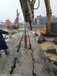 海南东方基建工程打石头分石机气体爆破分裂设备