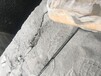 丽水麻石开采沉积岩炮锤破不开劈石棒静态液压技术