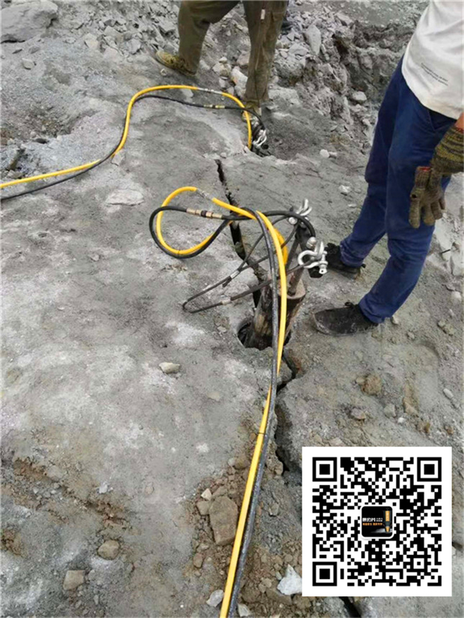 广西桂林石灰石开采用效劈裂器
