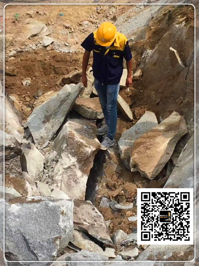 矿山开采挖石头岩石分裂机介绍临沂市