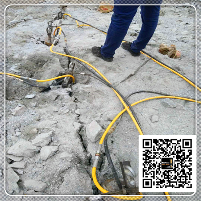 邯郸市土石方开采石头太硬用液压裂石机型号及规格