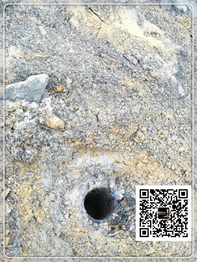 惠州市矿山大量开采岩石石方液压劈裂机批发
