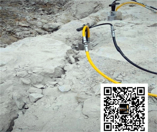 高阳县液压地基开挖遇到石头液压开裂机劈裂机好用吗