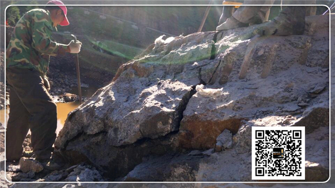 长沙市地下管挖岩石破碎开山器