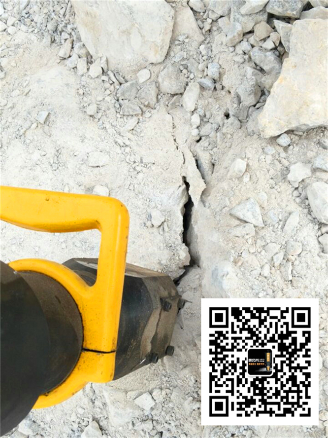 丹棱县大块风化石分解破石机胀石机厂家