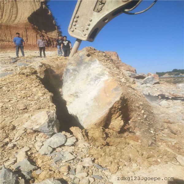 东营市建设地基开挖玄武岩用液压撑裂机