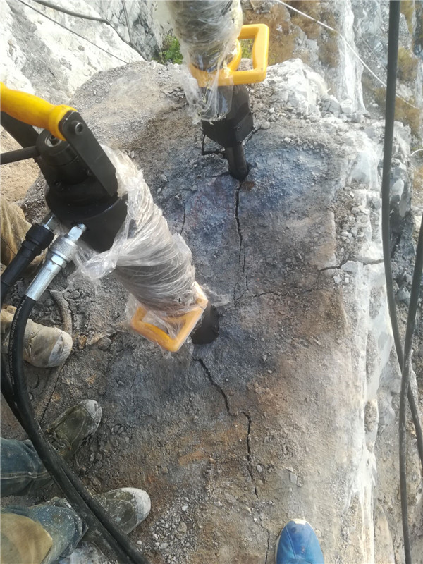 麻山区液压劈裂机岩石开山机