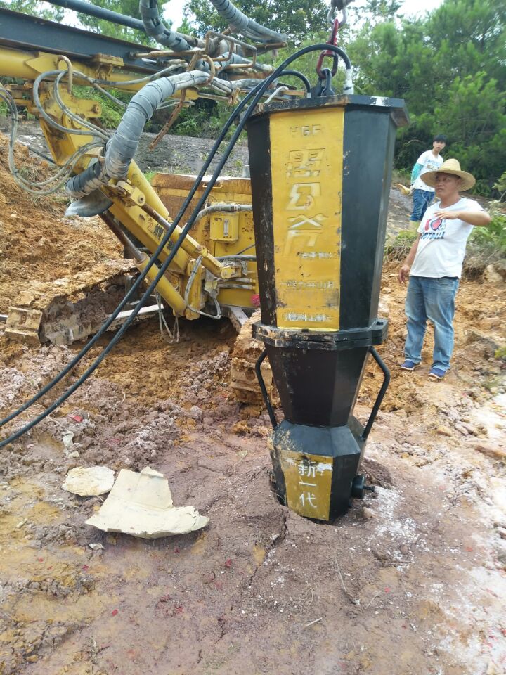 衡水武邑地基挖掘硅石劈裂机