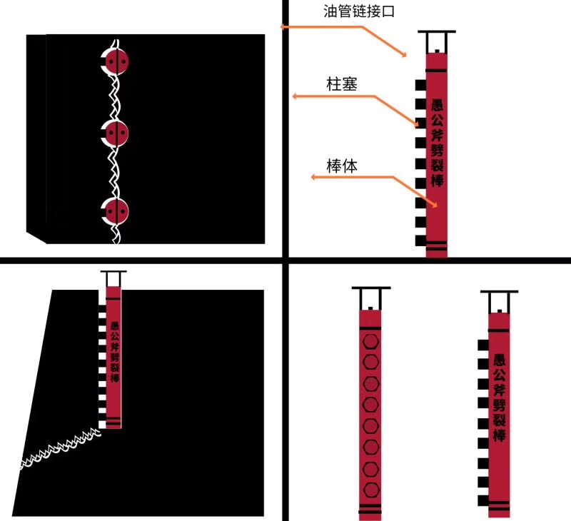 钩机打不动用开采石头机大型岩石分裂器