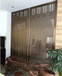 佛山屏风酒店金属花格装饰隔断定制中式不锈钢客厅屏风