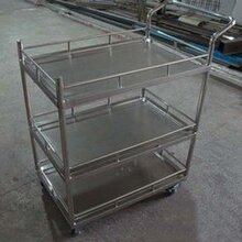 西城区制作不锈钢小推车医用车图片