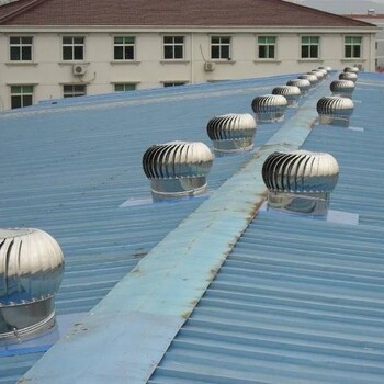 深圳模具车间通风系统、屋顶风球自然通风工程