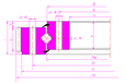 交叉滚子转盘轴承112.40.2500.03外齿回转支承，优选洛阳新能轴承制造