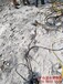 采石场山体岩石解体劈裂机大型分裂机贵州安顺--使用方法