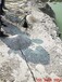 咸宁岩石劈裂机视频一次能开多深现场视频