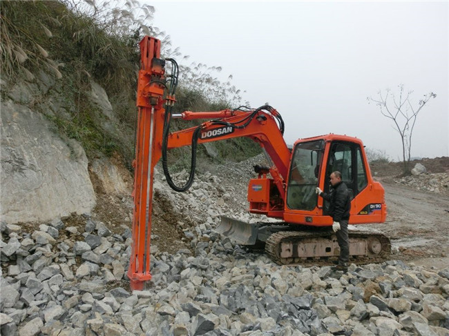 呼和浩特挖改液压钻机全液压凿岩钻机