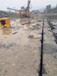 湖北鄂州地基开挖破石头机器好现场视频