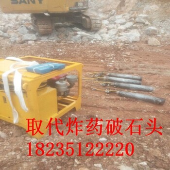 巷道石料廠脹裂石頭劈裂棒好不好用