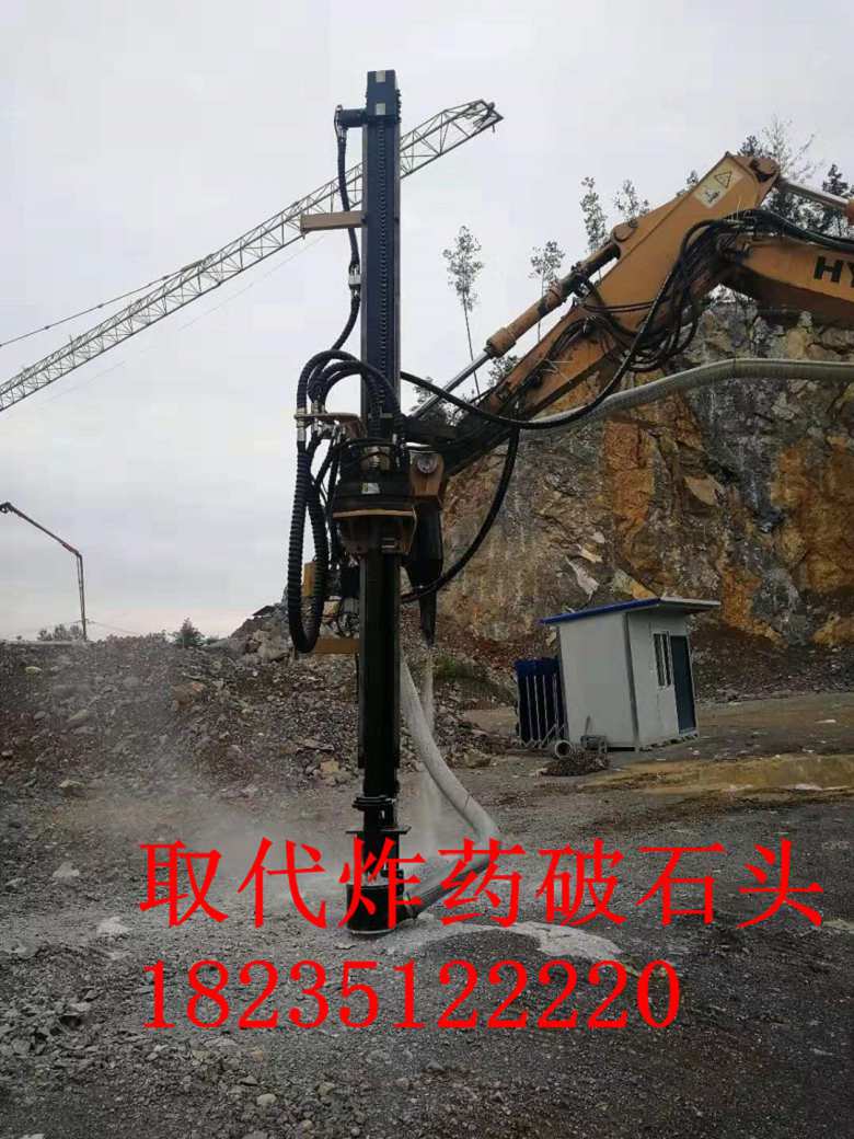 长沙雨花房建替代放炮大型劈石器哪里有卖