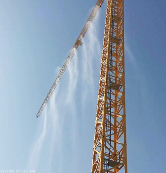 乐山市工地塔吊喷淋降尘系统塔吊喷雾降尘设备