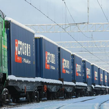 青岛到Novomoskovsk新莫斯科斯克俄罗斯铁路运输业务