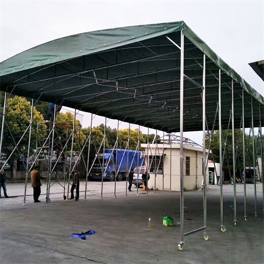 广州定做雨棚款式,移动物流篷