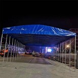 韶关武江区工厂户外推拉篷可伸缩大型停车棚快递速达图片0