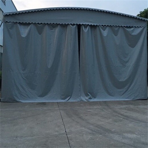 重庆新款湘粤物流活动式雨棚安全可靠,屋顶悬空电动遮阳棚