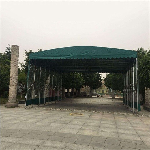 湘粤悬空遮阳推拉棚,北京小型湘粤工厂推拉篷质量可靠