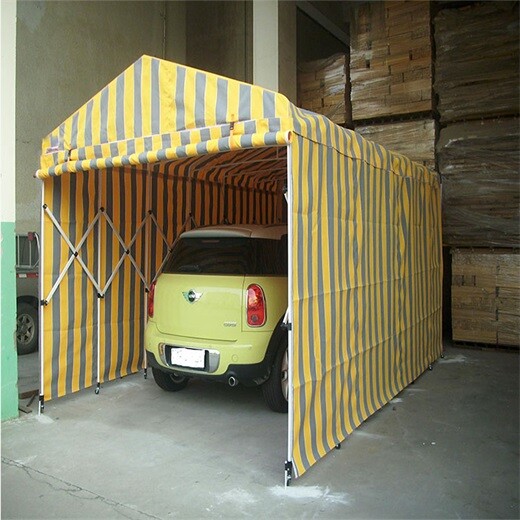 梅州移动推拉雨棚停车遮阳蓬活动收缩户外帐篷上好材料