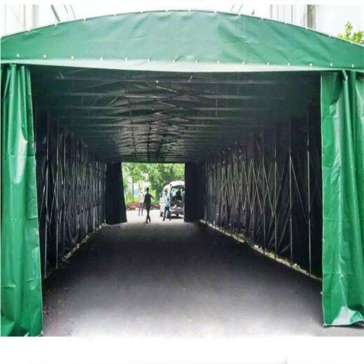 惠州惠东宴席移动雨棚移动仓储推拉蓬大型推拉帐篷