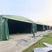 惠州博罗户外遮阳雨棚厂房伸缩推拉蓬大型移动停车篷