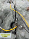 郑州管道开挖代替钩机快速破碎石头劈石机一优点、缺点