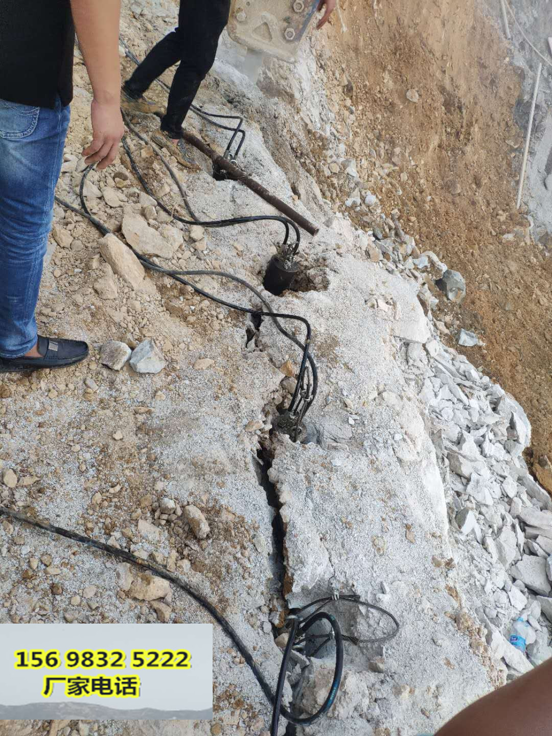 福州工程施工中破碎石头用什么机器快一厂家电话