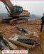 扬州土石方开采岩石很硬静态劈石机-矿山劈石机