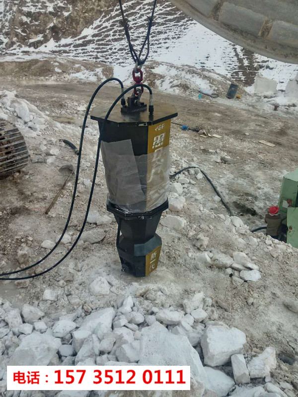 峨眉山市石方开挖方法液压破石机-液压胀裂机