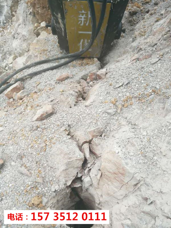 锦州黑山县岩石二次解体液压破裂机-胀石棒