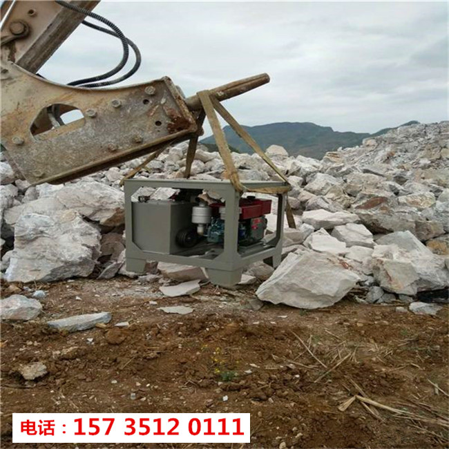 江西赣州房屋坑基路基挖石头破碎岩石拆除机械怎样用法