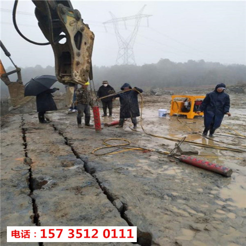 南宁横县可以取代放炮开采岩石的设备能用多久