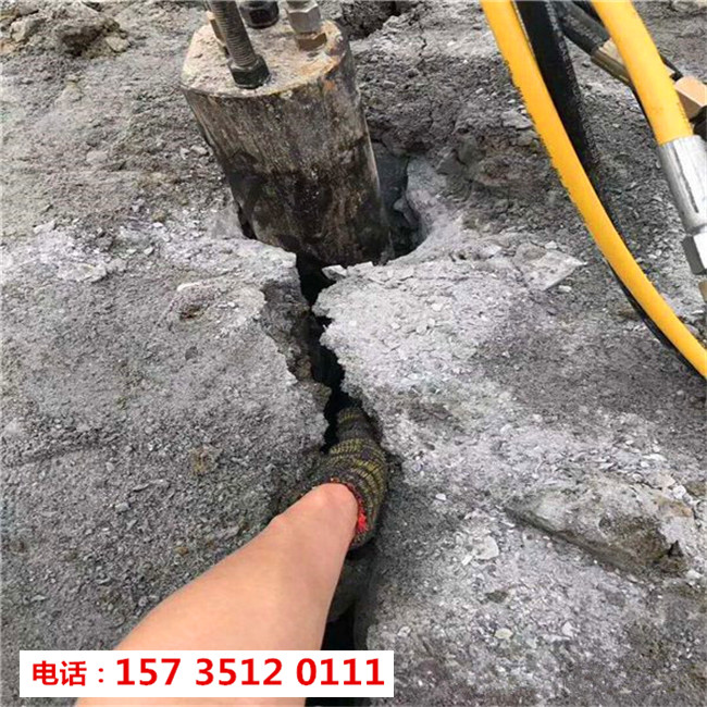 砂石場靜態(tài)開石頭破裂器畢節(jié)納雍