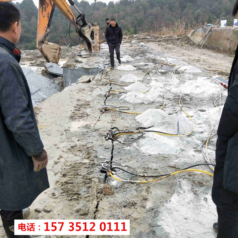 黔東南榕江力氣大分裂巖石速度快液壓分裂機