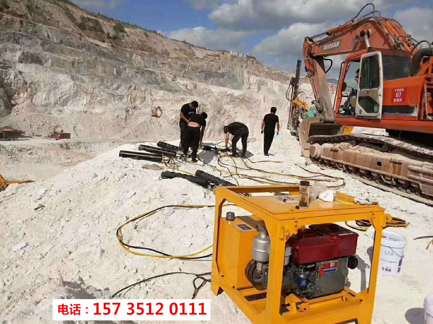 都江堰市哪里有房屋地基開挖巖石分破裂機(jī)