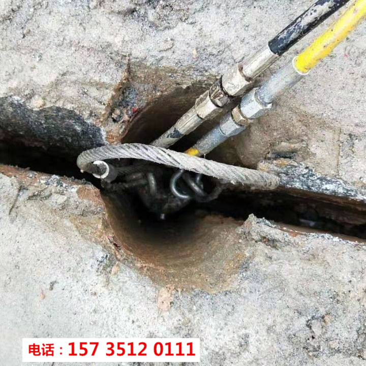 恩施宣恩花崗巖分裂用云南劈裂機-靜態(tài)環(huán)保