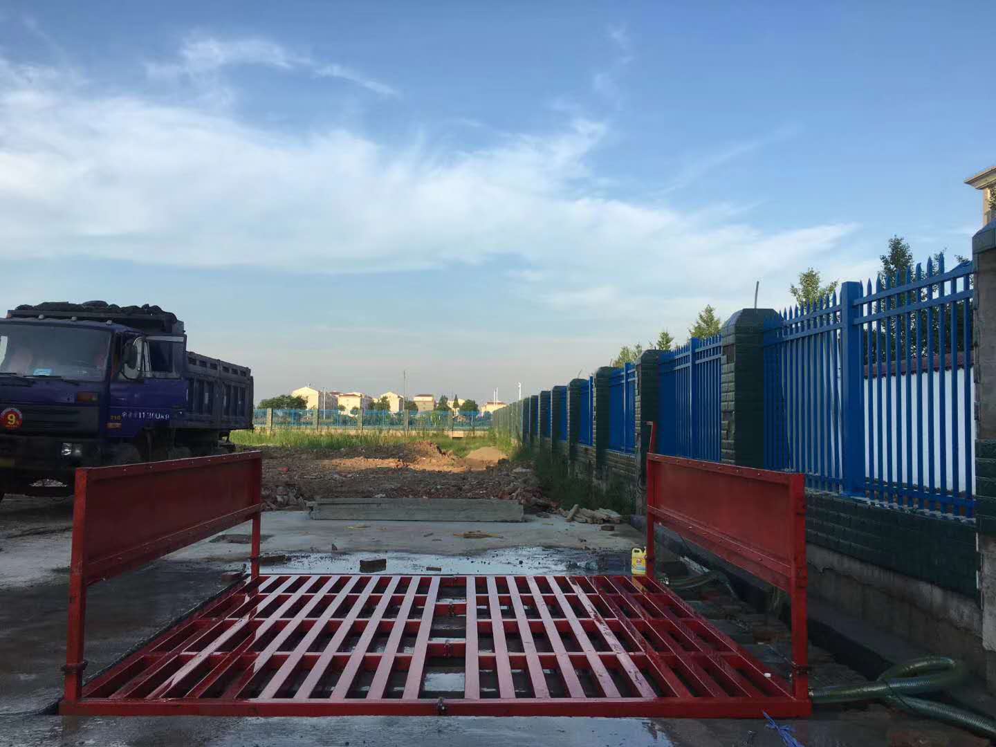 江门江海区基坑洗轮机工程案例