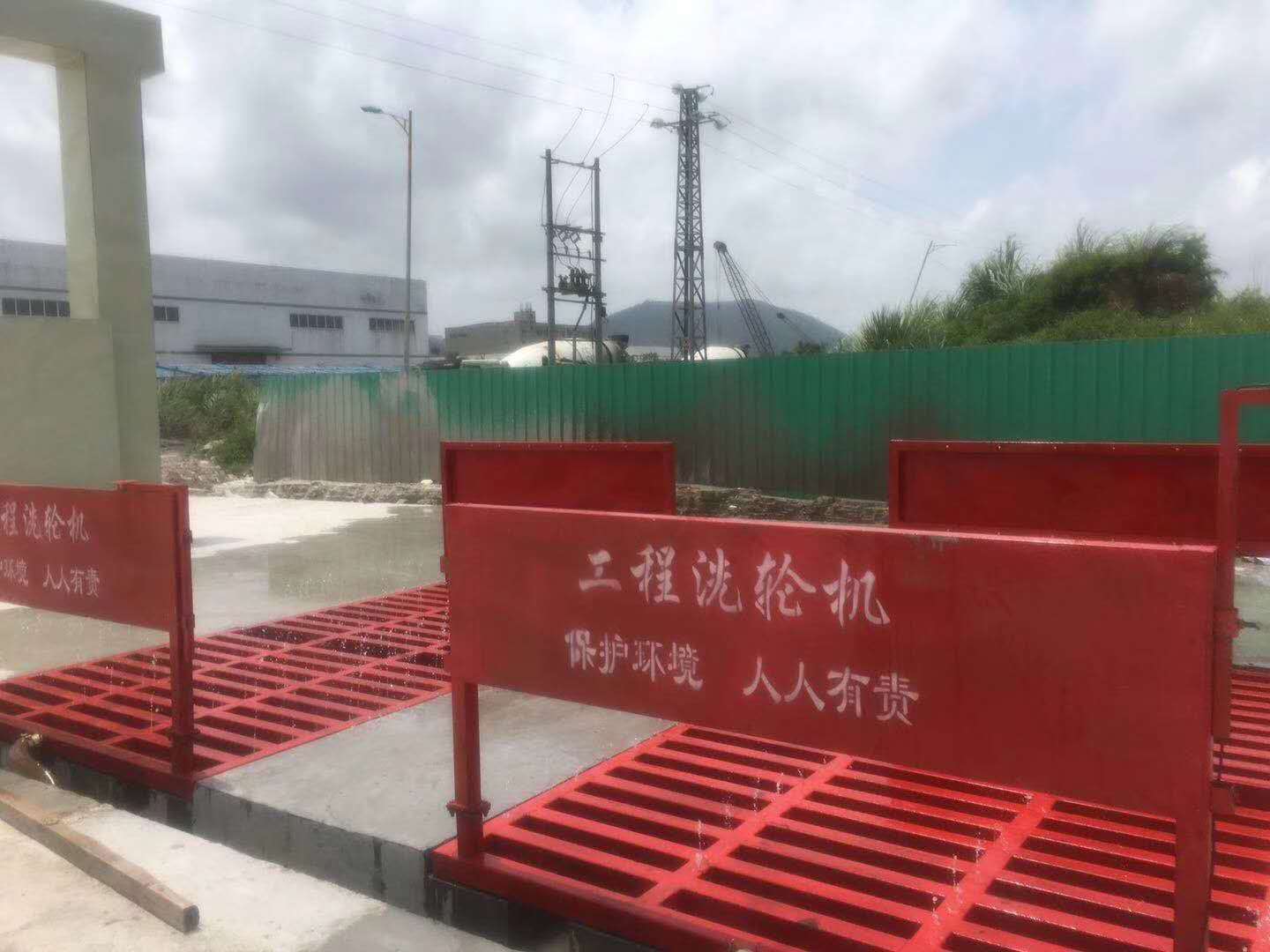 深圳光明新区工程洗轮机建筑