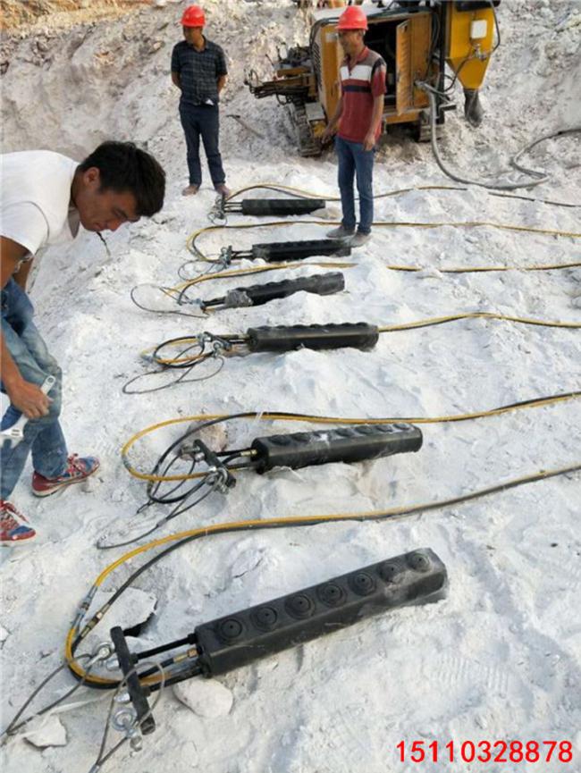 白山山丘路面岩石破除岩石的机器劈裂棒√-山西劈裂机