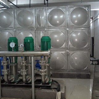 山东滨州隔膜式气压供水设备恒压变频给水泵组图片3