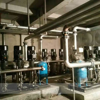 山东滨州隔膜式气压供水设备恒压变频给水泵组图片5