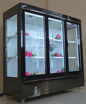 湖北武汉哪里有卖鲜花柜风冷鲜花保鲜柜