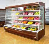 郑州定做安装水果保鲜柜的厂家水果店冷柜展示柜